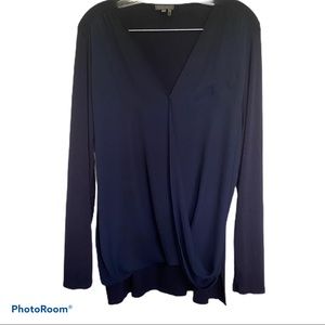 Vince Camuto Navy blouse